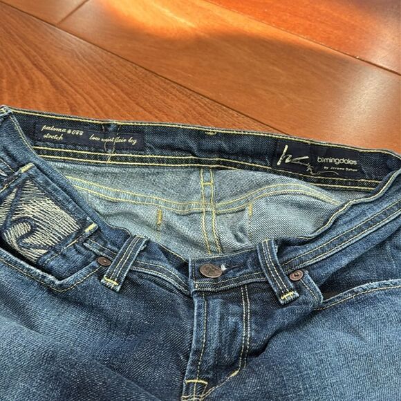 Citizens Of Humanity 'Paloma 088 Stretch Low Waist Blue Flare Wide Leg Jeans 27 - Picture 14 of 14